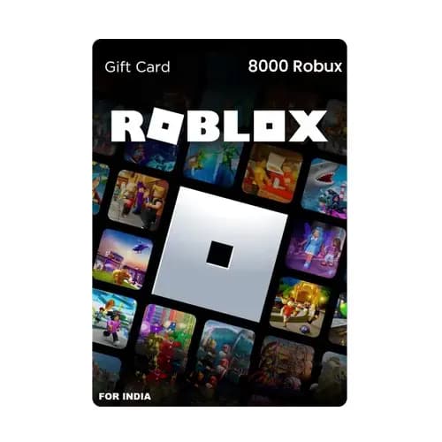 Roblox Digital Gift Voucher 8000 Robux