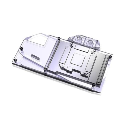 Bykski ARGB GPU Water Block With Backplate For Gigabyte Aorus RTX 3090 And RTX 3080 Xtreme - Clear Acrylic (N-GV3090AORUSXE-X)