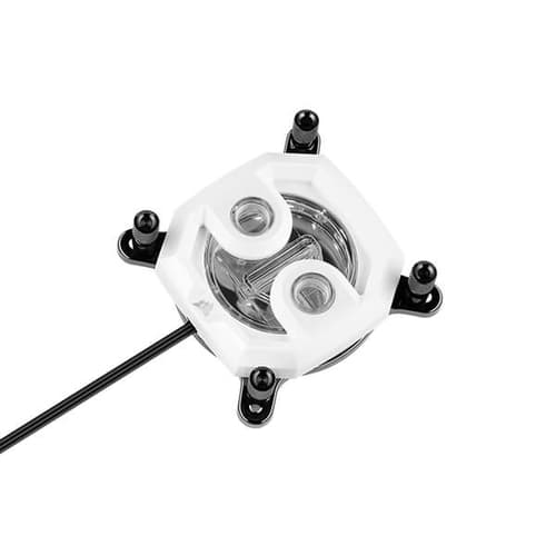 CORSAIR Hydro X Series XC7 RGB CPU Water Block (1200/AM4) – White