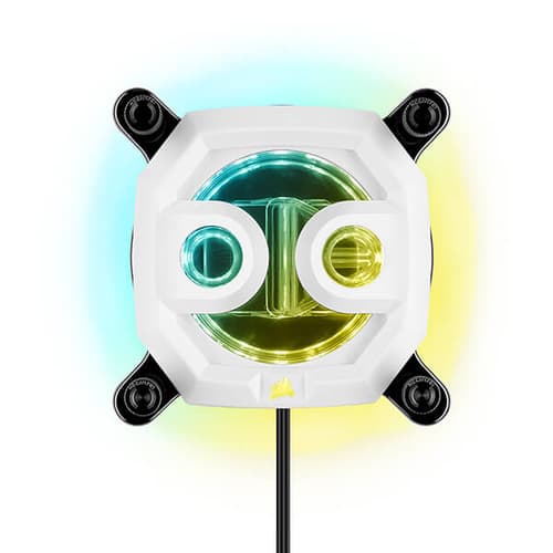 CORSAIR Hydro X Series XC7 RGB CPU Water Block (1200/AM4) – White