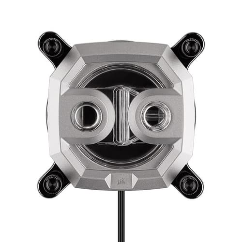 CORSAIR Hydro X Series XC7 RGB CPU Water Block (1200/AM4) – Silver
