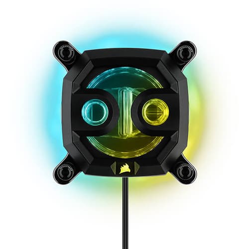 CORSAIR Hydro X Series XC9 RGB CPU Water Block (2066/sTRX4) – Black