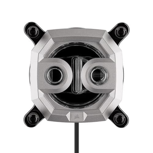 CORSAIR Hydro X Series XC9 RGB CPU Water Block (2066/sTRX4) – Silver