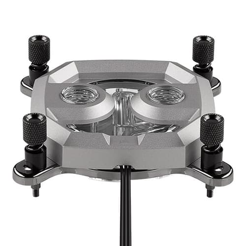 CORSAIR Hydro X Series XC9 RGB CPU Water Block (2066/sTRX4) – Silver