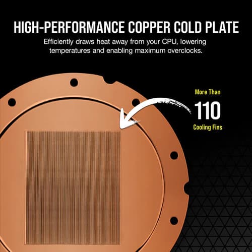 CORSAIR Hydro X Series XC5 RGB PRO CPU Water Block (1700/1200) - Black