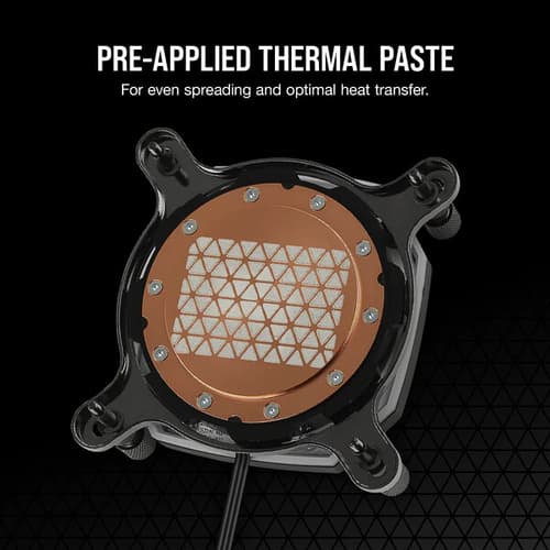 CORSAIR Hydro X Series XC5 RGB PRO CPU Water Block (1700/1200) - Black