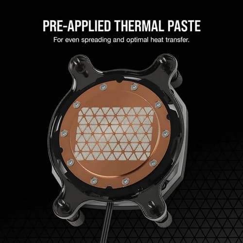 CORSAIR Hydro X Series XC5 RGB PRO CPU Water Block (AM5/AM4) - Black
