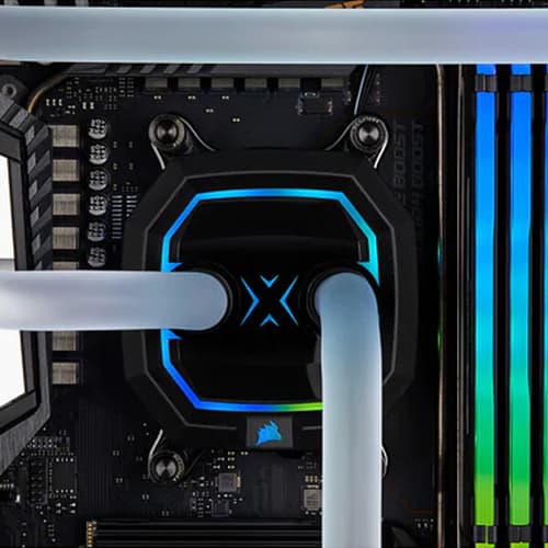 CORSAIR Hydro X Series XC5 RGB PRO CPU Water Block (AM5/AM4) - Black