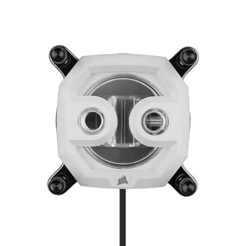 CORSAIR Hydro X Series XC7 RGB PRO CPU Water Block (1700/1200/AM5/AM4) - White
