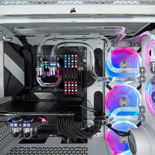 CORSAIR Hydro X Series XC8 RGB PRO CPU Water Block (1700/1200/AM5/AM4) - JayzTwoCents Edition