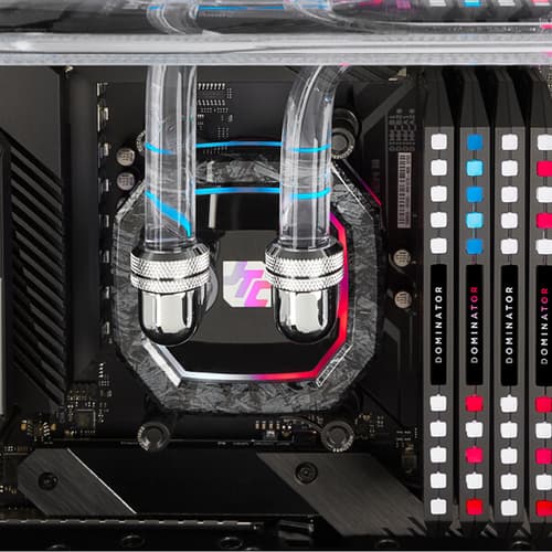 CORSAIR Hydro X Series XC8 RGB PRO CPU Water Block (1700/1200/AM5/AM4) - JayzTwoCents Edition