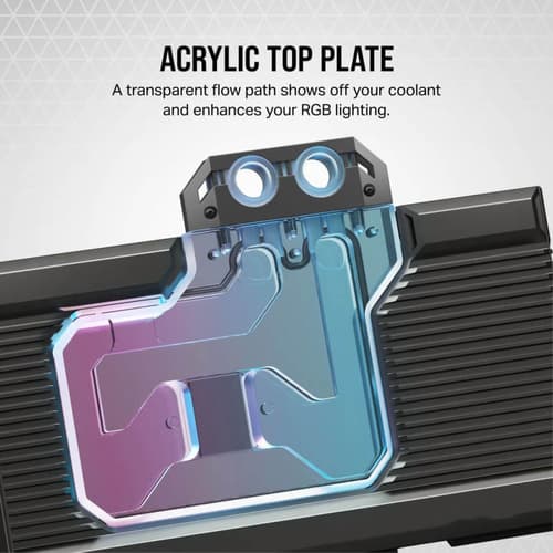 CORSAIR Hydro X Series XG7 RGB RX-SERIES GPU Water Block (AMD RX 7900 XTX)