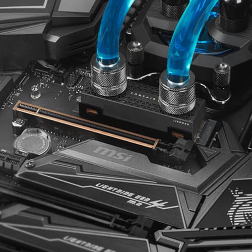 CORSAIR Hydro X Series XM2 M.2 SSD Water Block (2280) - Black