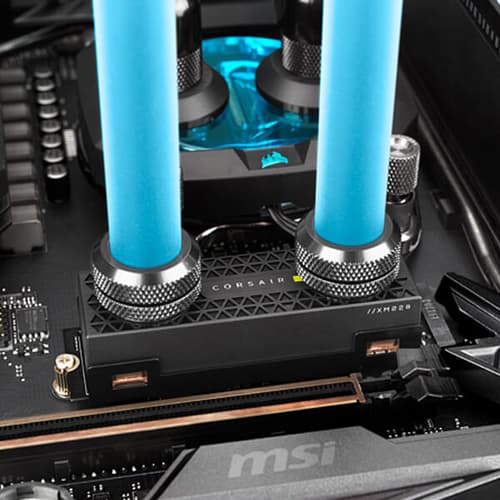 CORSAIR Hydro X Series XM2 M.2 SSD Water Block (2280) - Black
