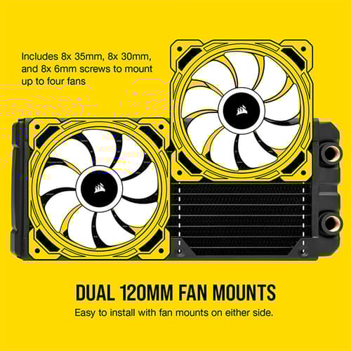 CORSAIR Hydro X Series XR5 240mm Water Cooling Radiator