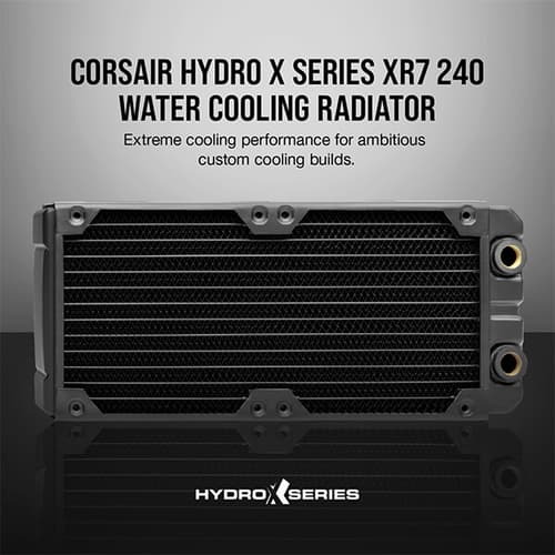 CORSAIR Hydro X Series XR7 240mm Water Cooling Radiator