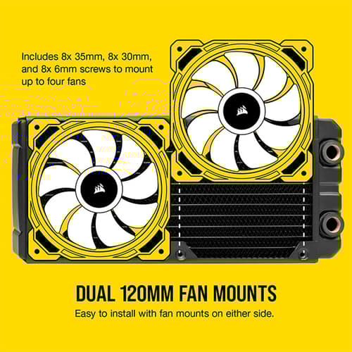 CORSAIR Hydro X Series XR7 240mm Water Cooling Radiator