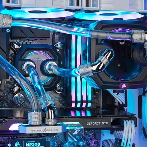 Corsair Hydro X Series XD3 RGB Pump/Reservoir Combo - Black
