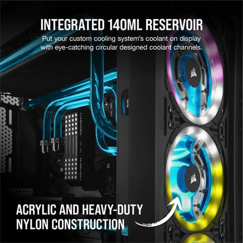 Corsair Hydro X XD7 RGB D5 Distro Plate (Black)