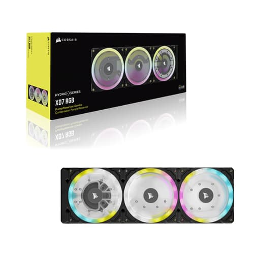 Corsair Hydro X XD7 RGB D5 Distro Plate (Black)