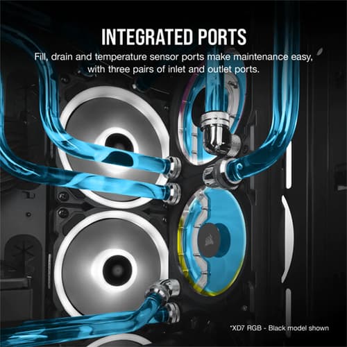 Corsair Hydro X XD7 RGB D5 Distro Plate (White)