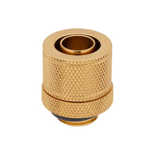 Corsair Hydro X Series XF Softline 10/13mm Compression ID/OD Fittings Four Pack (Gold)