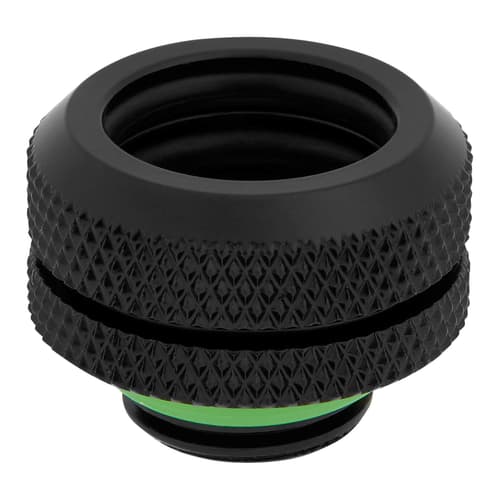 Corsair Hydro X Series XF Hardline 14mm OD Fitting Four Pack (Black)