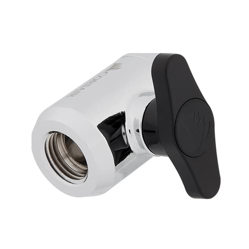 Corsair Hydro X Series XF Ball Valve (Chrome)