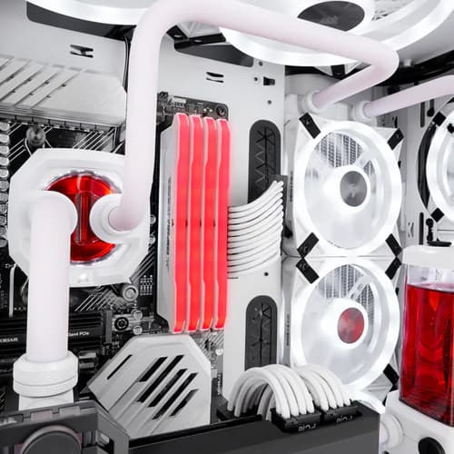 Corsair Hydro X Series XT Hardline Satin White 14mm Tubing