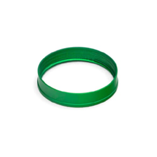 EK-Quantum Torque - Color Ring - 10-Pack HDC 14 - For 14mm Hard Tube Compression Fittings (Green)