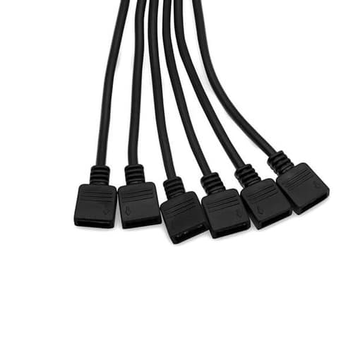 EK-D-RGB 6-Way Splitter Cable