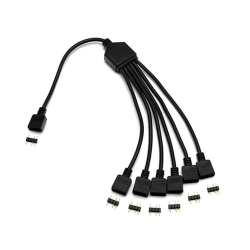 EK-D-RGB 6-Way Splitter Cable