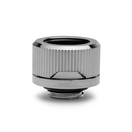 EK-Quantum Torque 6 Pack HDC 16 - Black Nickel (12mm ID / 16mm OD - G1/4 - Hard Tube Compression Fittings)