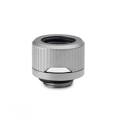 EK-Quantum Torque 6 Pack HDC 14 - Satin Titanium (10mm ID / 14mm OD - G1/4 - Hard Tube Compression Fittings)