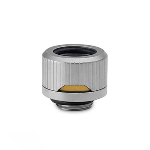 EK-Quantum Torque 6 Pack HDC 14 - Satin Titanium (10mm ID / 14mm OD - G1/4 - Hard Tube Compression Fittings)
