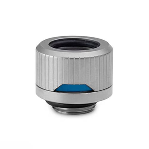 EK-Quantum Torque 6 Pack HDC 14 - Satin Titanium (10mm ID / 14mm OD - G1/4 - Hard Tube Compression Fittings)