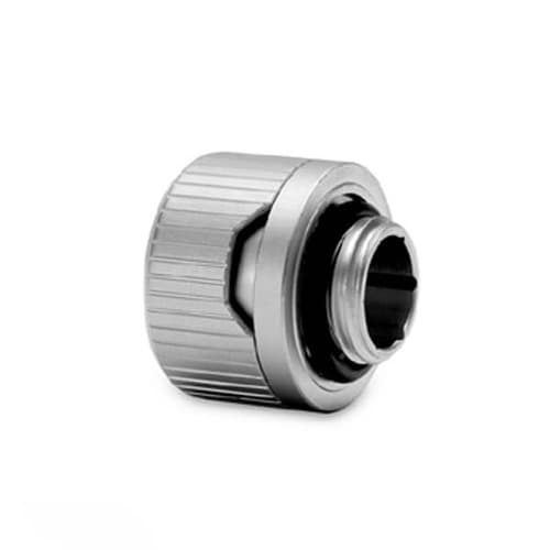 EK-Quantum Torque 6 Pack HDC 16 - Satin Titanium (12mm ID / 16mm OD - G1/4 - Hard Tube Compression Fittings)