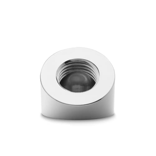 EK-Quantum Torque - 45° Female to Female Static Adapter Fitting - Nickel