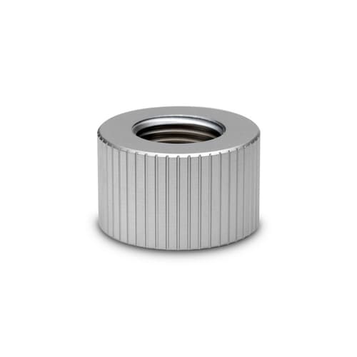 EK-Quantum Torque - 14mm Female to Female Static Extender - Satin Titanium