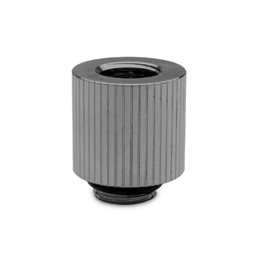 EK-Quantum Torque - Rotary Offset 3 - 3mm Male-Female Adapter Fitting - (Black Nickel)