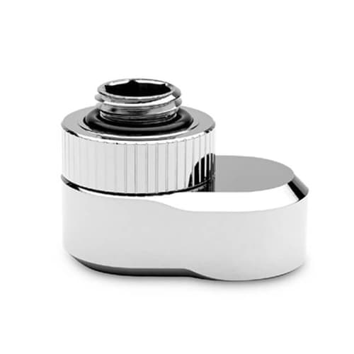 EK-Quantum Torque - Rotary Offset 14 - 14mm Male-Female Adapter Fitting - (Nickel)