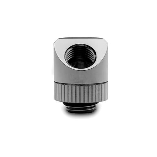EK Quantum Torque Angled Fitting G 1/4 45° Rotary (Black Nickel)