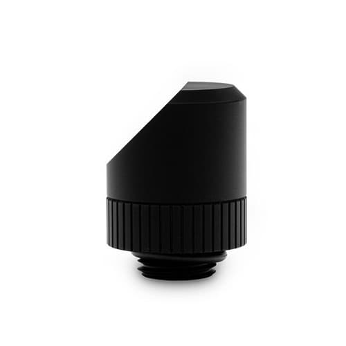 EK Quantum Torque Angled Fitting G 1/4 45° Rotary (Black)