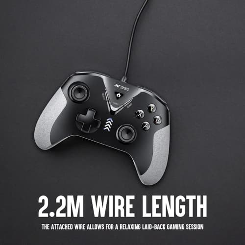 Ant Esports GP165 Black and Grey Gamepad