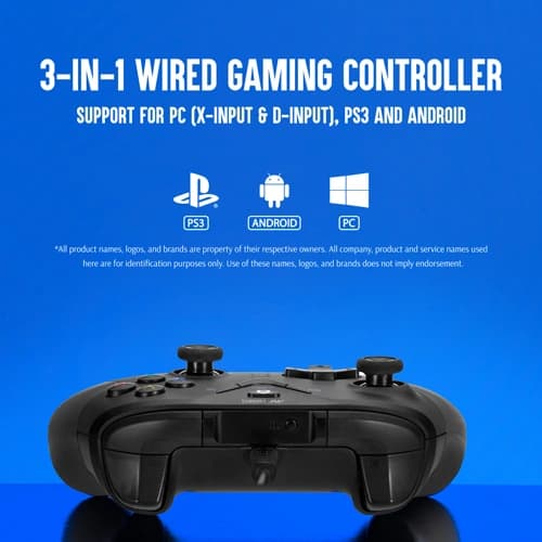 Ant Esports GP165 Black and Grey Gamepad
