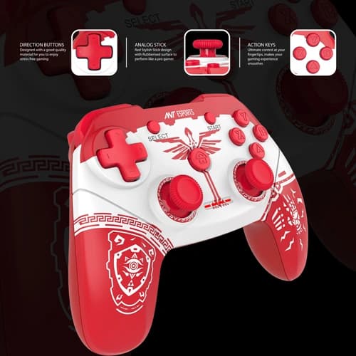 Ant Esports GP300 Pro Fire Fly Wireless Gamepad