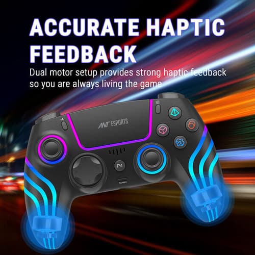 Ant Esports GP400 RGB Wireless Gamepad (Black)