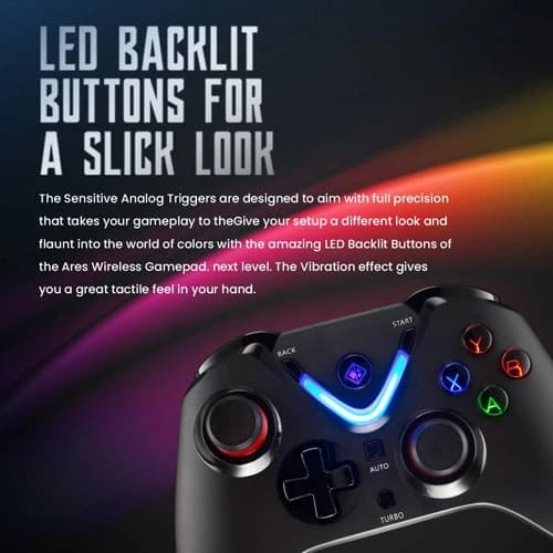 Cosmic Byte Ares Wireless Controller with Magnetic Triggers