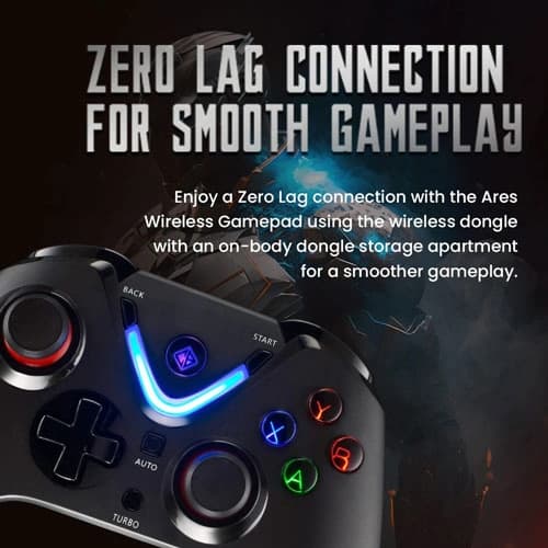 Cosmic Byte Ares Wireless Controller with Magnetic Triggers