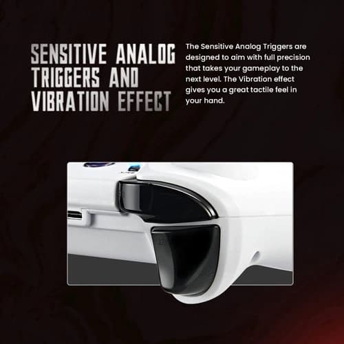 Cosmic Byte Ares Wireless White Controller with Magnetic Triggers